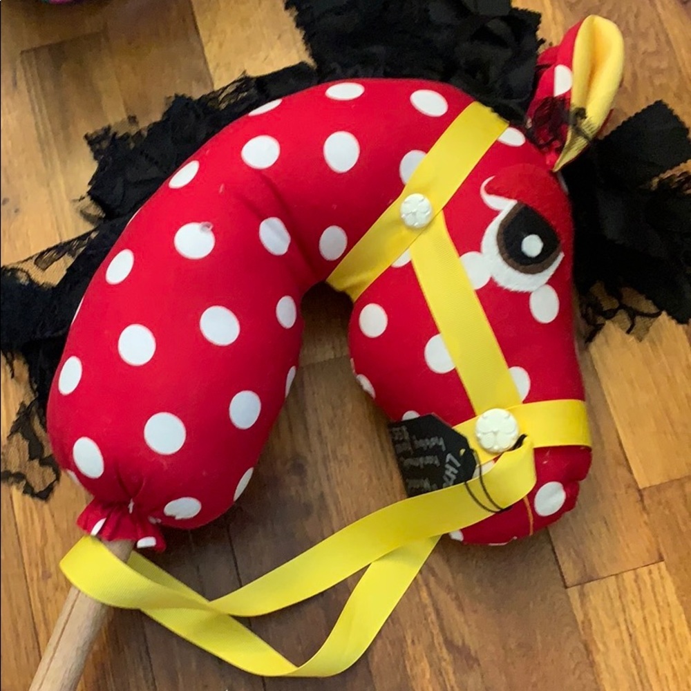 Homemade Stick Horse! “MINNIE”